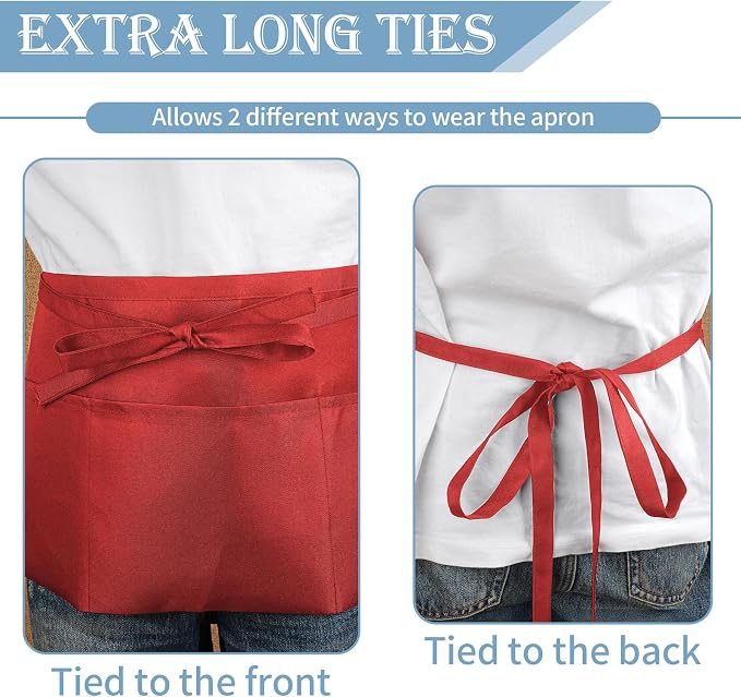 PEASUG Server Apron, Waitress Apron - Image 5