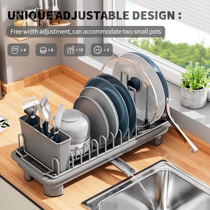 SanDream Small Dish Drying Rack - Image 4