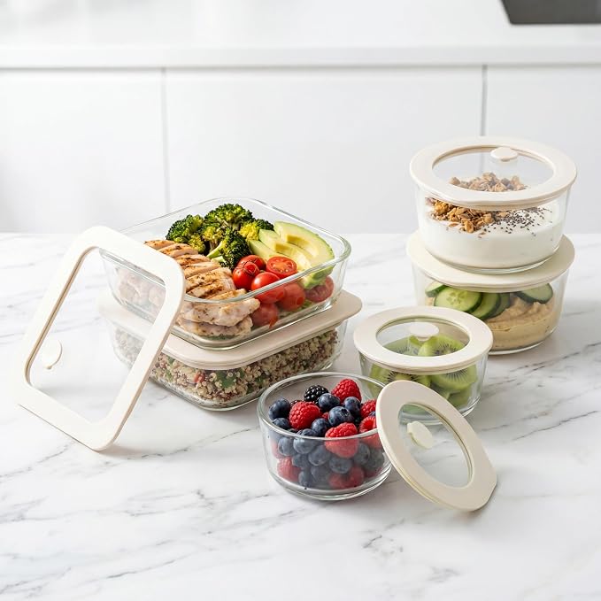 Urban Green Glass Food Container Set - Image 7