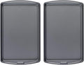 GoodCook Everday Nonstick Carbon Steel 17 x 11-Inch Baking Sheet Set, 2 Pack – by GoodCook