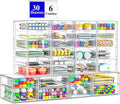 ARSTPEOE 30 Drawers, Acrylic Desk Makeup Organizer, Plastic Drawers Organizer by ARSTPEOENeatChic