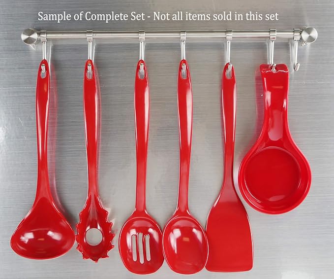 Durable Melamine Cooking Slotted Spoon - Image 3