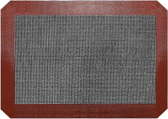 Small Silicone Baking Mats, 11-4/5x8-1/4 Inch Quarter Sheet Size, Non Stick - Image 6