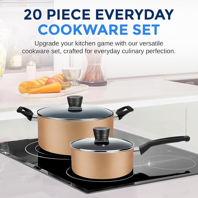 SereneLife 20 pc Basic Kitchenware Set - Image 2