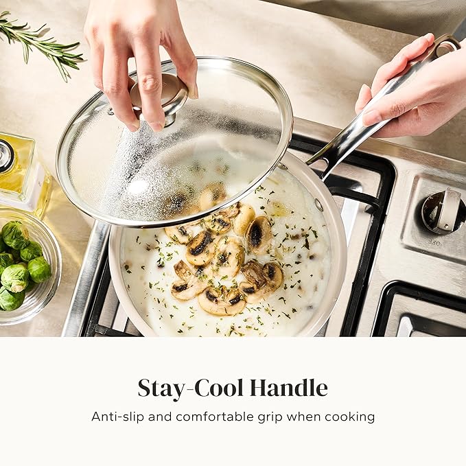 Redchef Non-stick Stock Pots Set 5QT, Sauce Pan - Image 9