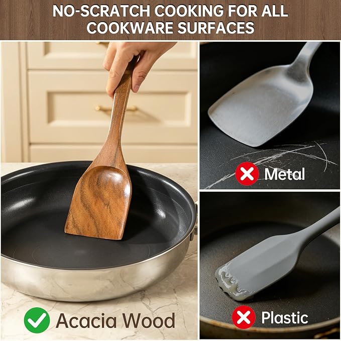 Wooden Utensil Set 11 Pcs - Image 7