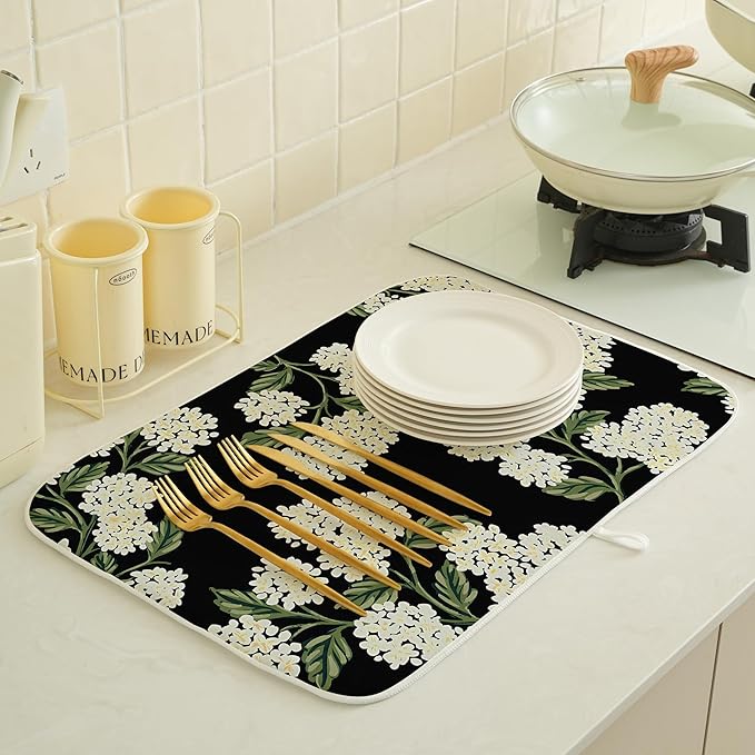 Spring Dish Drying Mat 18x24 Inches - Image 6