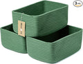 MiniArk Small Storage Baskets for Organizing | Closet Organizer Bins | Shelf by MiniArkStorageBasketsHome