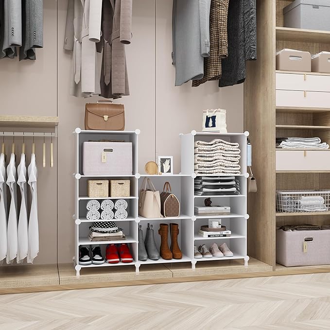 AWTATOS Closet Organizer 8 Cube Storage Shelves Closet Clothes Organizers and - Image 4