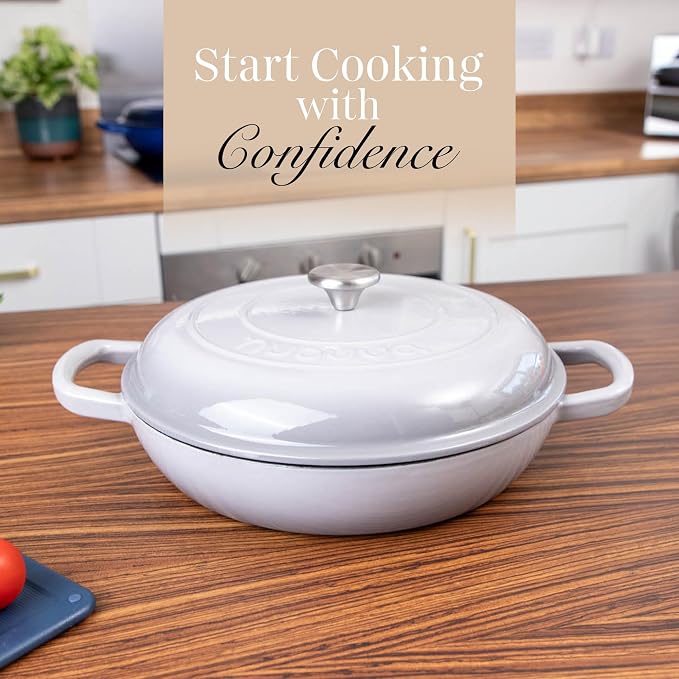 Shallow Cast Iron Casserole - Image 8