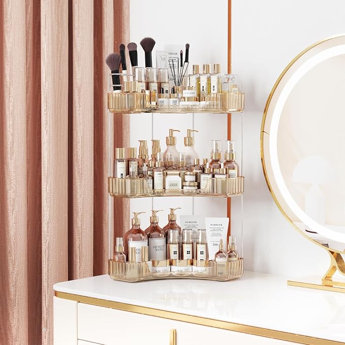 Asayuee 3-Tier Corner Bathroom Counter Organizer - Image 4