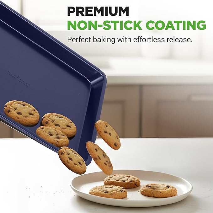 NutriChef 6-Piece Nonstick Baking Pans - Image 5