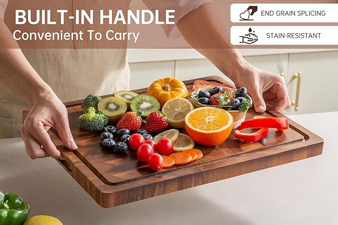 THETCHRY Walnut Wood Cutting Boards - Image 4