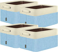 BALEINE 4 Pack Fabric Closet Storage Bins by BALEINE