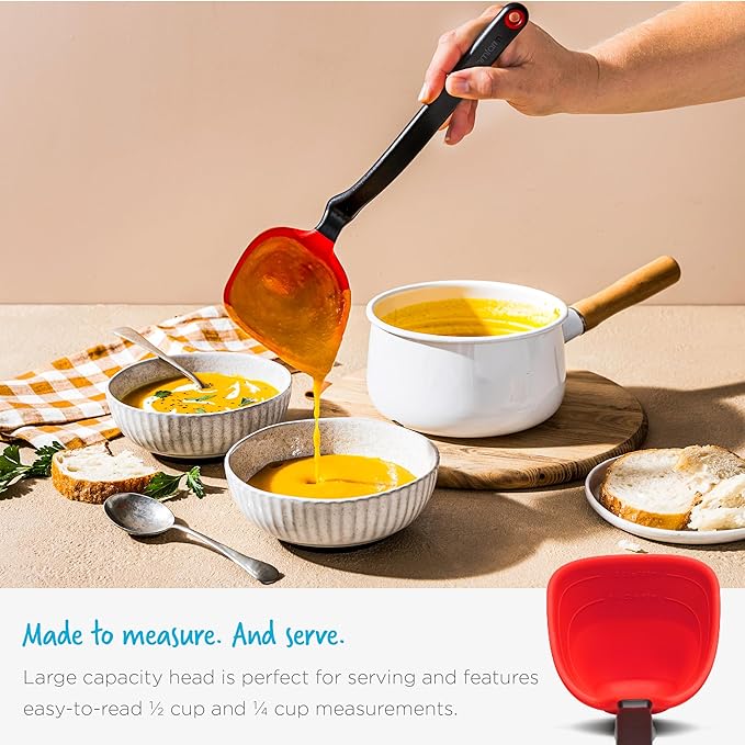 Dreamfarm Fladle Fold-Flat, Space-Saving Serving & Cooking Ladle Measures up to - Image 7