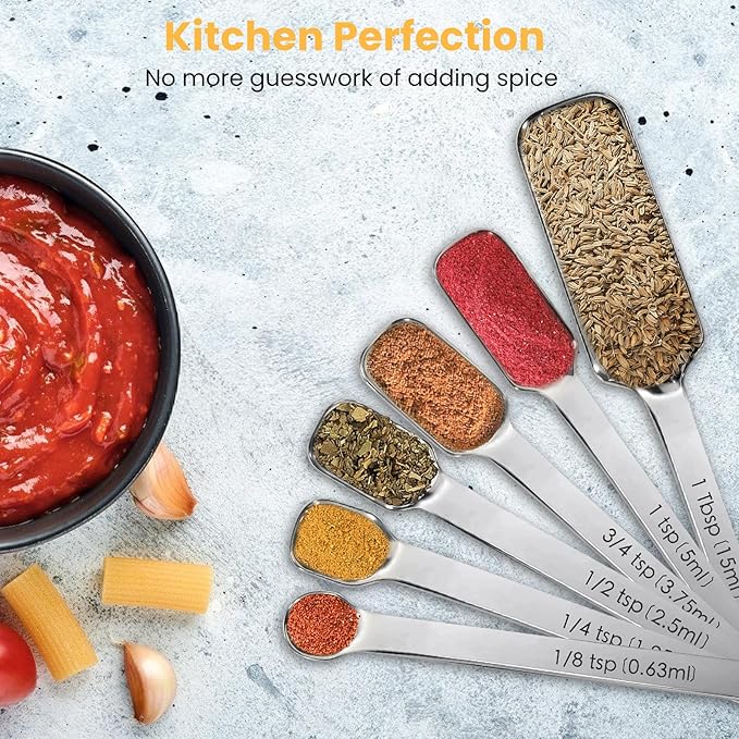 9 Pcs Measuring Spoons Set - Image 7