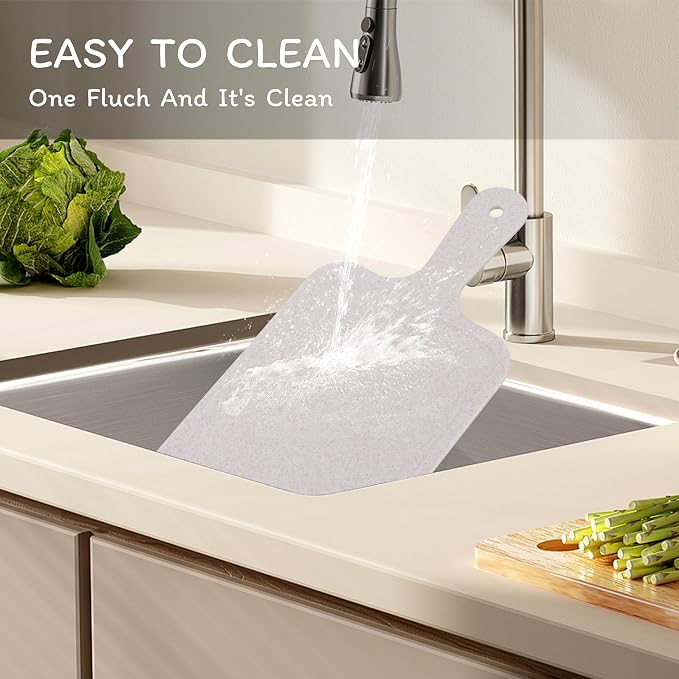 Cutting Board for Kitchen, Wheat Straw Fiber Cutting Board, Dish Washer Safe - Image 5