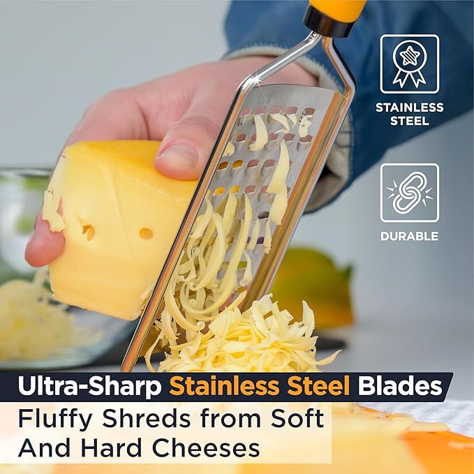 Deiss PRO Coarse Grater & Hand Held Cheese Grater - Image 3