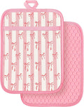 Slohif Silcone Bow Pot Holders for Kitchen by Slohif