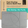 TOSORO - Stone Bath Mat Diatomaceous Earth Shower Mat Non-Slip Super Absorbent by Tosoro