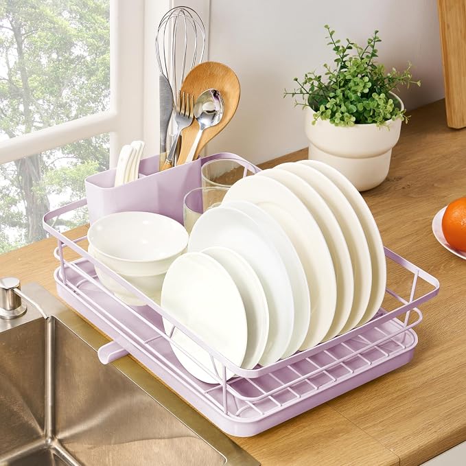 Dish Drying Rack 3 Piece Dish Drainer by SweetHomeCollection