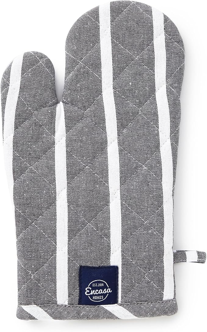 Encasa XO Long 12"x7" Oven Microwave Hand Gloves Mitts - Image 7