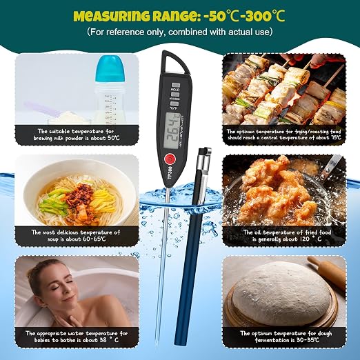 Copkim 3 Set Waterproof Food Thermometer - Image 4