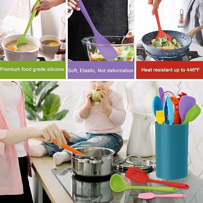 LIANYU 14 Pcs Cooking Utensils Set - Image 3