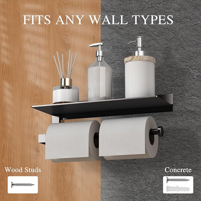 Hand Towel Holder for Bathroom -Paper Towel Holder Wall Mount - Image 6