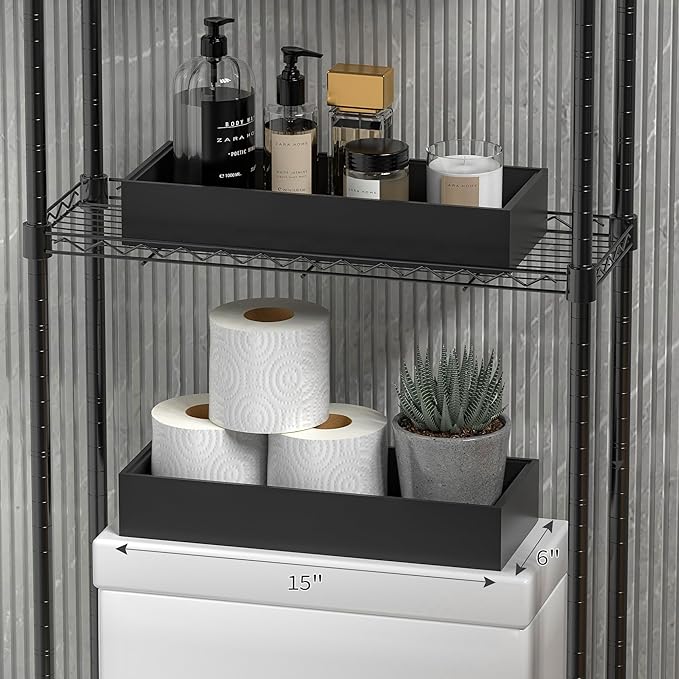 Kitchen Drawer Organizer Bins, Stackable Bamboo Drawer Organizer - Image 4