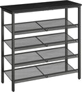 HOOBRO Shoe Rack for Entryway, 5-Tier Shoe Organizer by HOOBRO