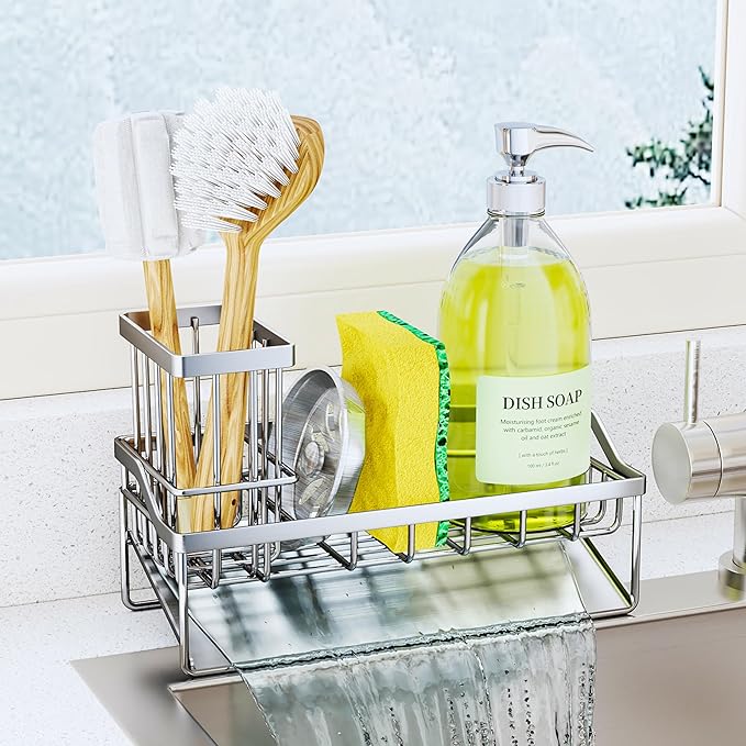 SWTYMIKI Sink Caddy Sponge Holder by SwtyMiki-TidyHomeSweetLife