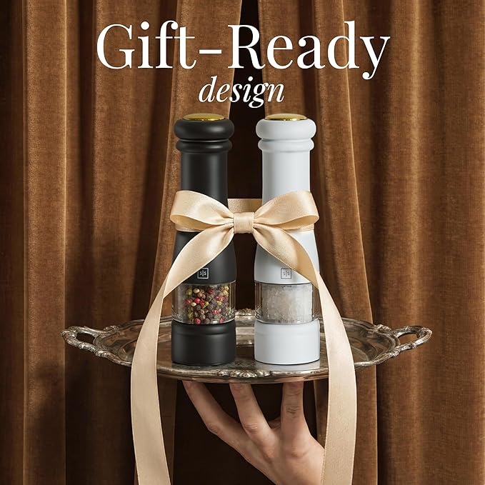 Electric Salt and Pepper Grinder Set - Image 9
