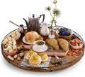 21" Lazy Susan Turntable, Wooden Organizer by AMH