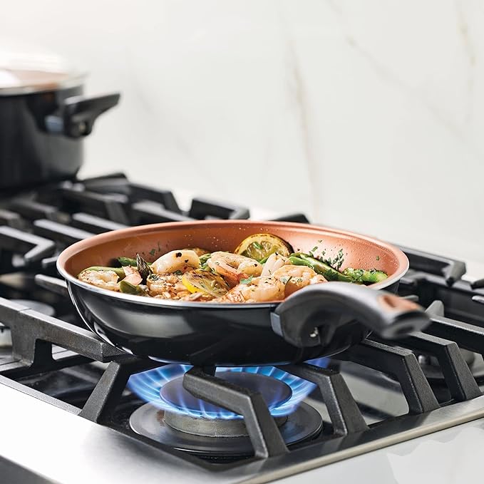 Farberware Glide Nonstick Frying Pan Set / Fry Pan Set / Skillet Set - Image 2