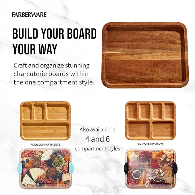 FARBERWARE Build-A-Board Acacia Cutting Board - Image 3