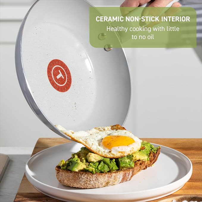 T-fal Refresh Ceramic Nonstick Ceramic Frying Pan - Image 2