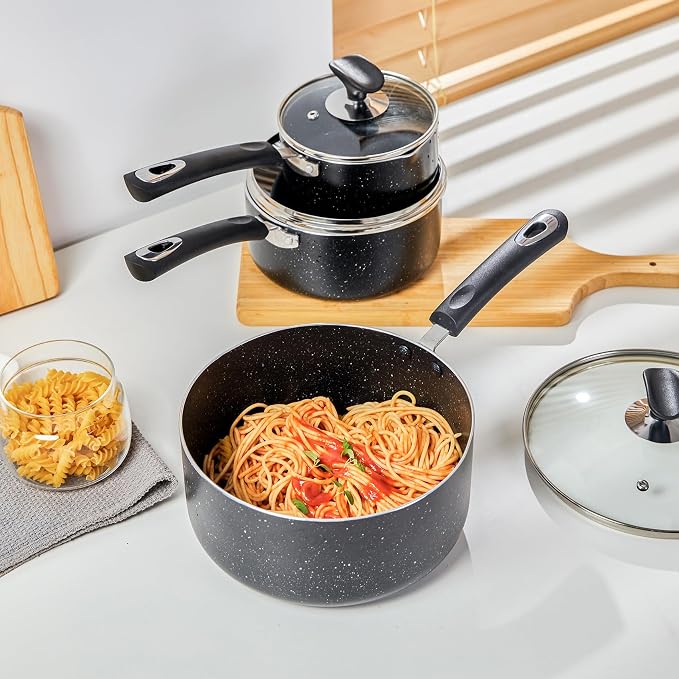 Nonstick Saucepan Set - Image 3