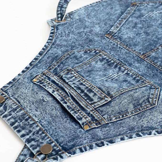 Jeanerlor - Cotton Tool Denim Work Apron - Image 5