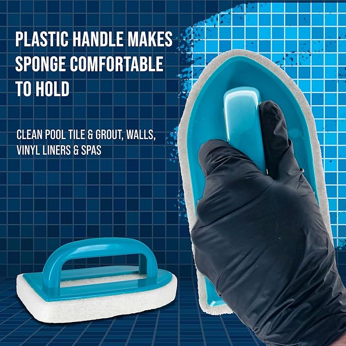 U.S. Pool Supply Hand-Held Pool Scrub Brush, 2 Pack - Image 4