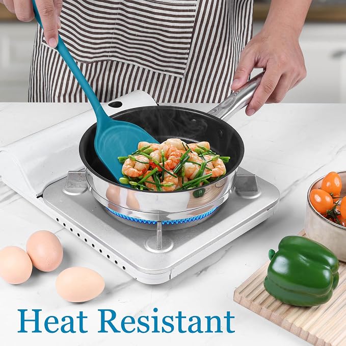 LIANYU 8Pcs Kitchen Utensils Set, Heat Resistant Cooking Utensils, Kitchen - Image 8