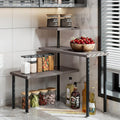Countertop Organizer Organization 3 Tier Kitchen Corner Shelves Adjustable by Dazioter