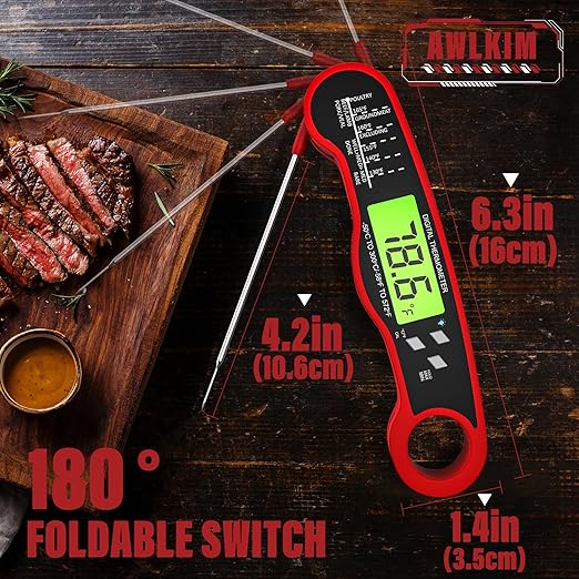 AWLKIM Digital Meat Thermometer - Image 3