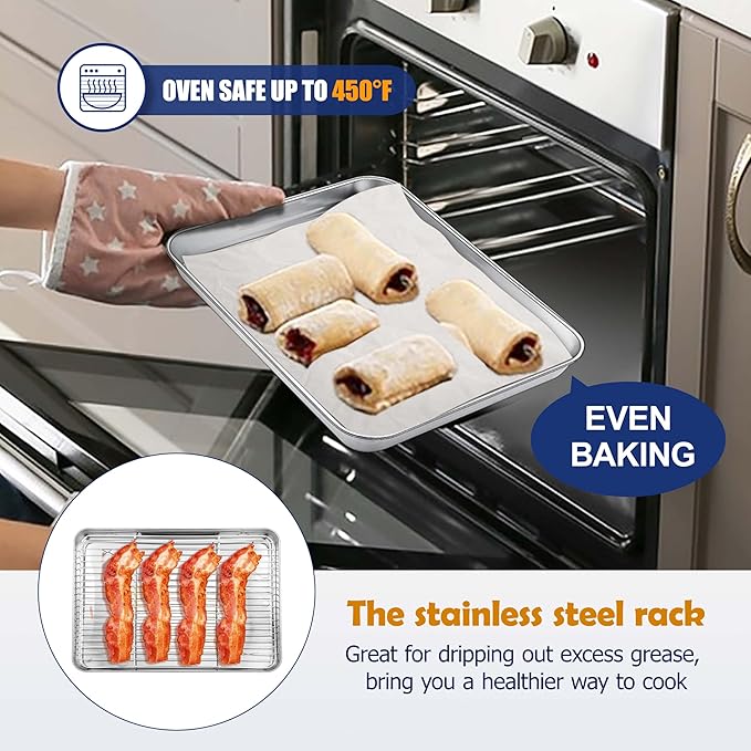 10.4 Inch Baking Sheet Pan - Image 5