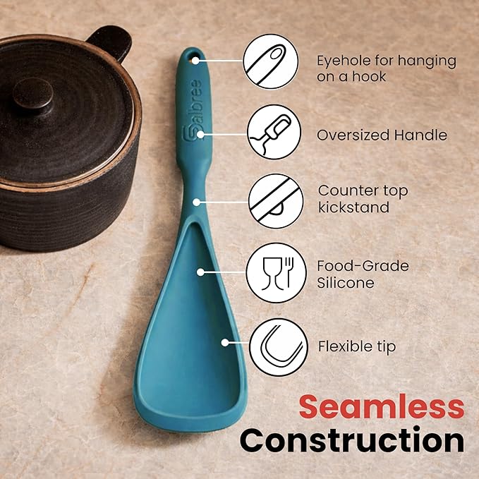 Silicone Spoon Spatula for Cooking - Image 6