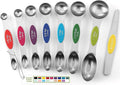 Spring Chef Stainless Steel Magnetic Measuring Spoons Set by SpringChef