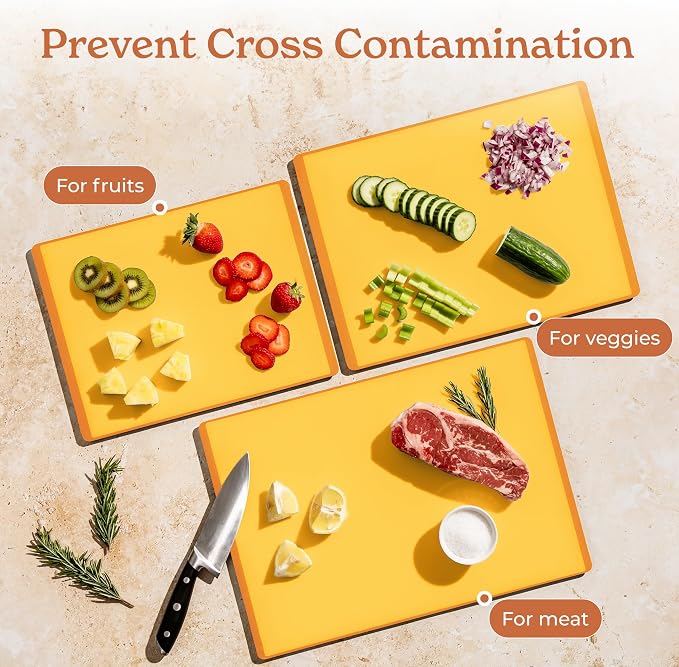 SMIRLY Plastic Cutting Board Set - Image 5