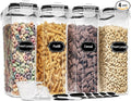 PRAKI Cereal Containers Storage Set, Measuring Cup & Marker by PRAKI
