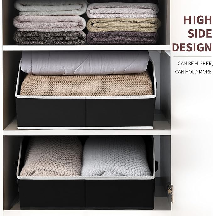 Homsorout Closet Baskets for Shelves Trapezoid - Image 5