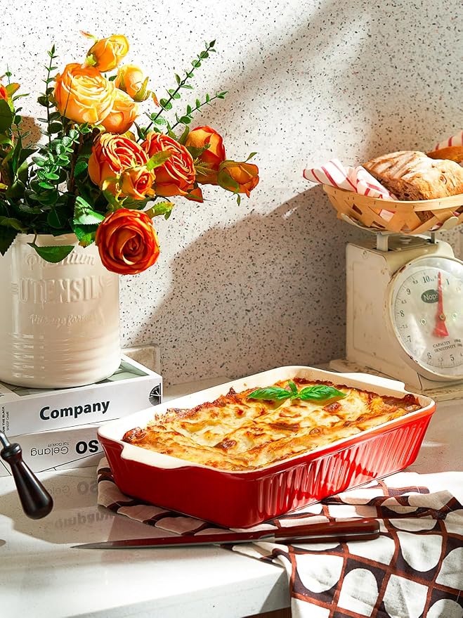 DOWAN 9x13-inch Deep Casserole Baking Dish - Image 6